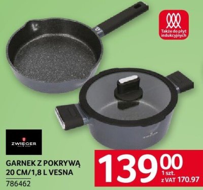 Garnek z pokrywą 20 cm/1,8L Vesna Zwieger promocja w Selgros