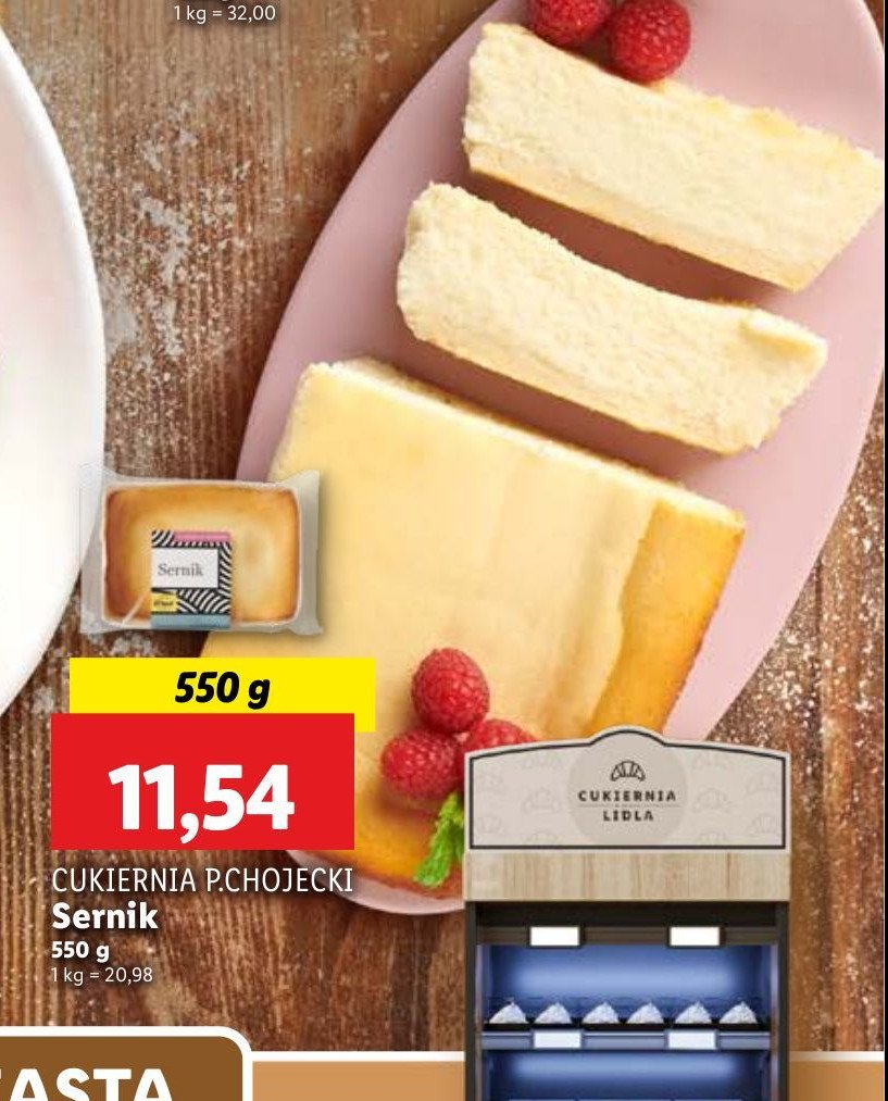 Sernik Chojecki promocja w Lidl