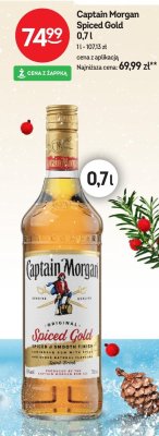 Rum Captain Morgan Spiced Gold 0,7l promocja w Żabka