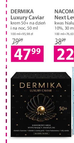 Krem wypełniający zmarszczki 50+ promocja