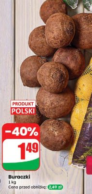 Buraczki promocja w Dino