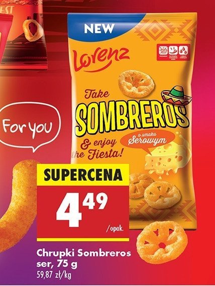 Chrupki sombreros ser Lorenz promocja