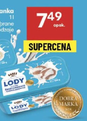 Lody Kanka 1l promocja w Delikatesy Centrum