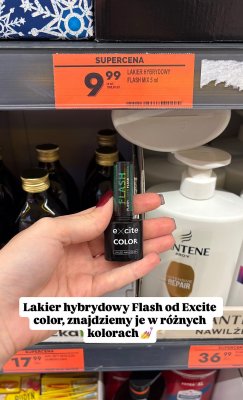 Lakier hybrydowy Excite Color 5 ml promocja w Biedronka