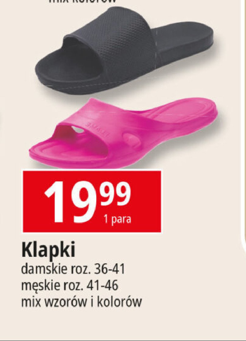 Klapki męskie 41-46 promocja