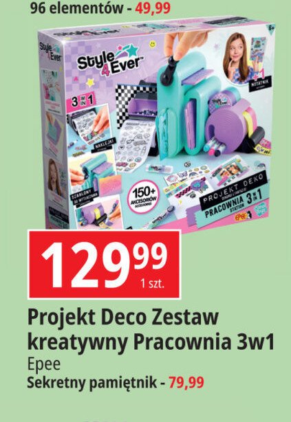 Sekretny pamiętnik Epee promocja