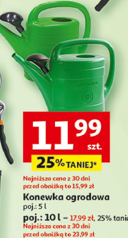 Konewka 10 l promocja w Auchan