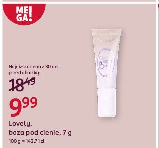 Baza pod cienie do powiek Lovely classic promocja