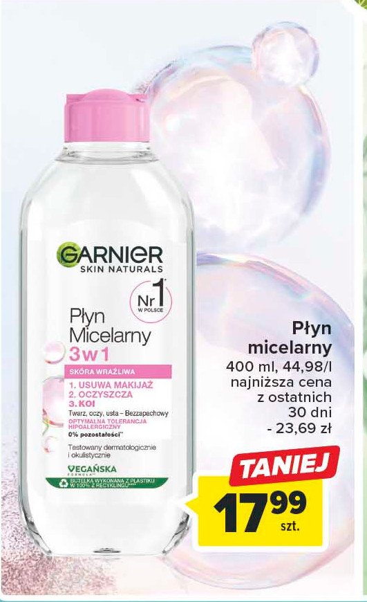 Płyn micelarny do skóry wrażliwej