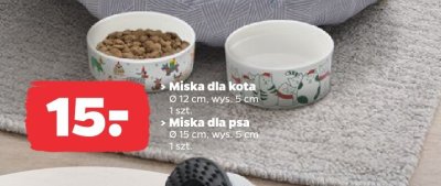 Miska dla psa ø 15 cm promocja w Netto
