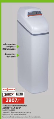 Stacja uzdatniania wody AQUASTILLA DUO Viessmann promocja w Leroy Merlin