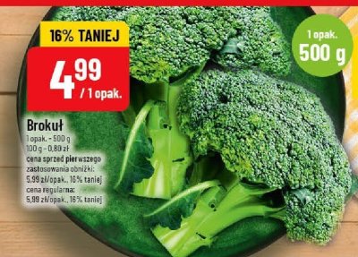 Brokuł promocja w POLOmarket