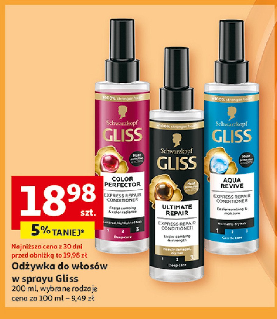 Odźywka do włosów promocja w Auchan