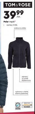 Koszula m臋ska m-xxl polar Tom & rose promocja