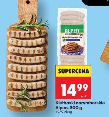 Kiełbaski norymberskie  promocja w Biedronka