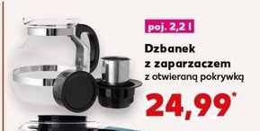 Dzbanek z zaparzaczem 2.2 l promocja w Kaufland