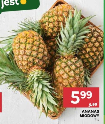 Ananas miodowy promocja w Stokrotka