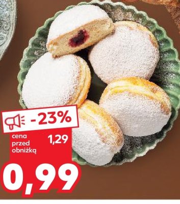 Pączek z nadzieniem wieloowocowym promocja w Kaufland
