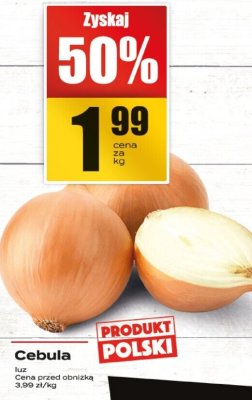 Cebula Carrefour targ świeżości promocja w Supeco