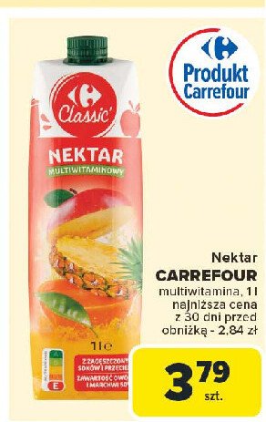 Nektar multiwitamina Carrefour promocja