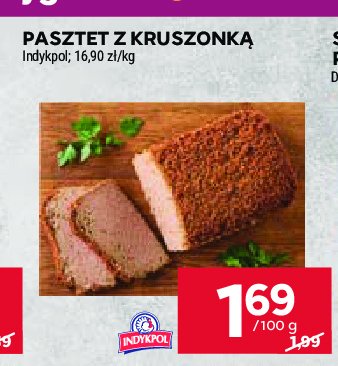 Pasztet z kruszonką Indykpol promocja