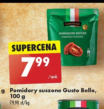 Pomidory suszone Gustobello promocja