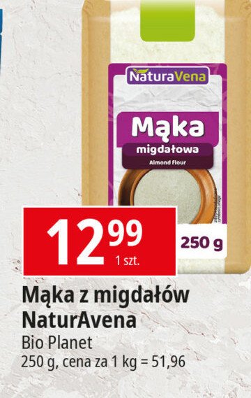 Mąka migdałowa Naturavena promocja