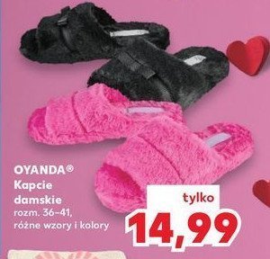 Kapcie damskie 36-41 Oyanda promocja