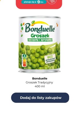 Groszek tradycyjny 400 ml promocja w Kaufland