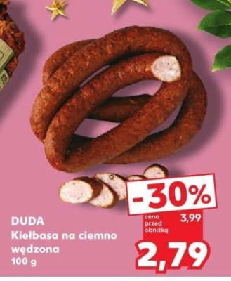 Kiełbasa na ciemno wędzona 100 g promocja w Kaufland