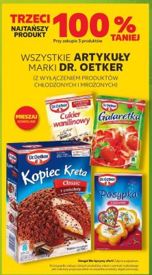 Posypka cukrowa promocja w Kaufland