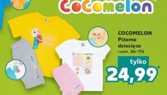 Piżama dziecięca 86-116 Cocomelon promocje