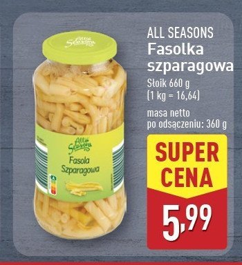 Fasolka szparagowa All seasons promocja