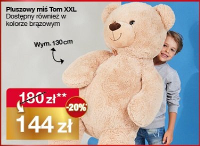 Pluszowy mi艣 promocja w Woolworth