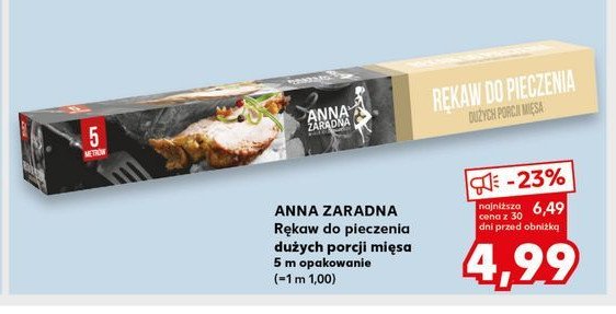 Rękaw do pieczenia 5 m Anna zaradna promocja