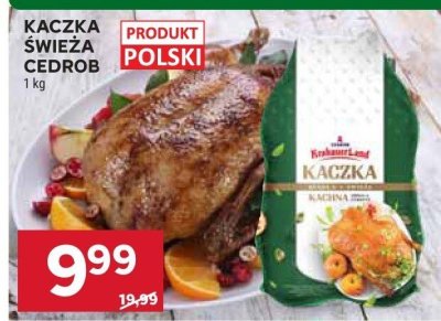 Kaczka świeża cedrob promocja w Stokrotka