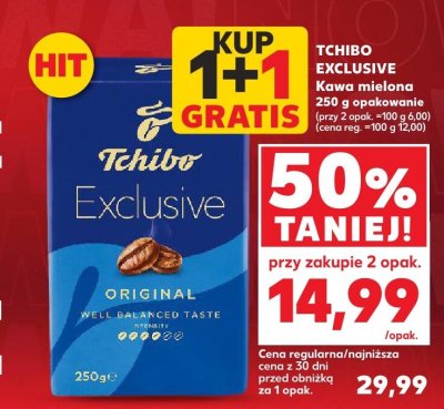 Kawa mielona Exclusive 250 g promocja w Kaufland