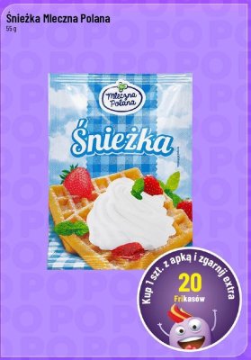 Śnieżka Mleczna Polana promocja w POLOmarket