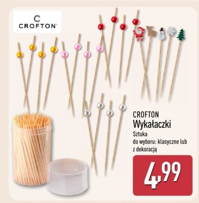 Wykałaczki CROFTON promocja w Aldi