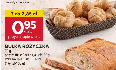 Bułka różyczka promocja