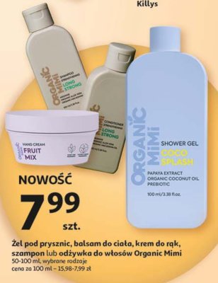 Szampon do w艂os贸w long strong Organic mimi promocja