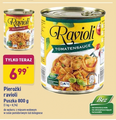Piero偶ki ravioli w sosie pomidorowym promocja