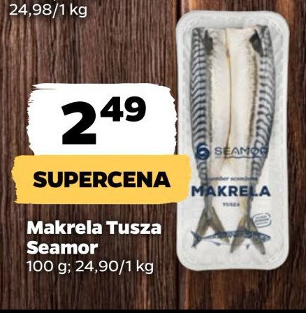 Makrela tusza SEAMOR promocja w Netto