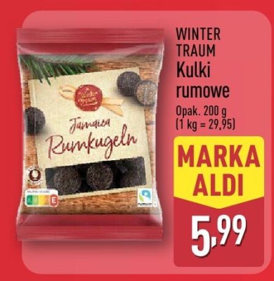 Kulki rumowe  promocja w Aldi