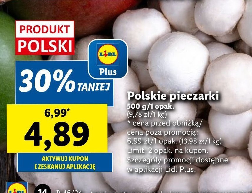 Pieczarki polska promocja