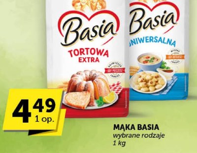 Mąka Basia uniwersalna promocja w Euro Sklep