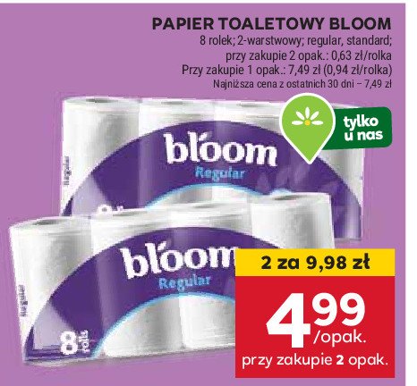 Papier toaletowy BLOOM promocja