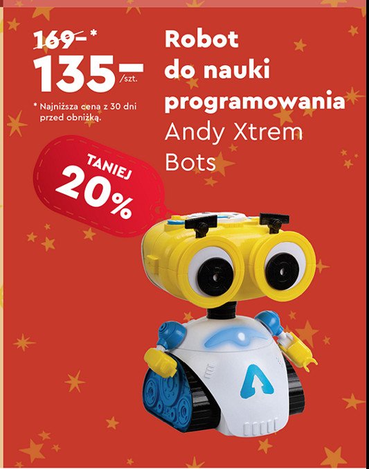 Robot do nauki programowania woki XTREM BOTS promocja