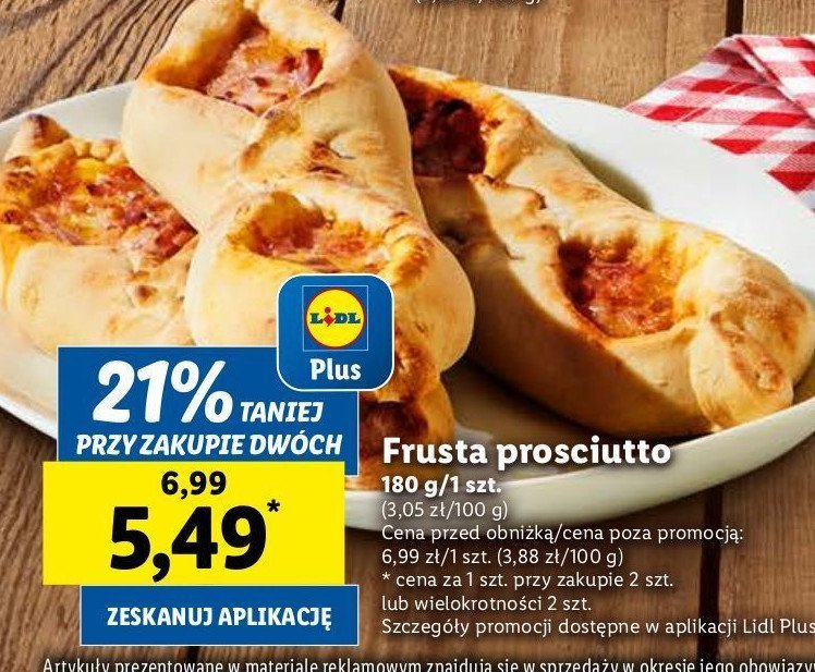 Frusta prosciutto promocja w Lidl