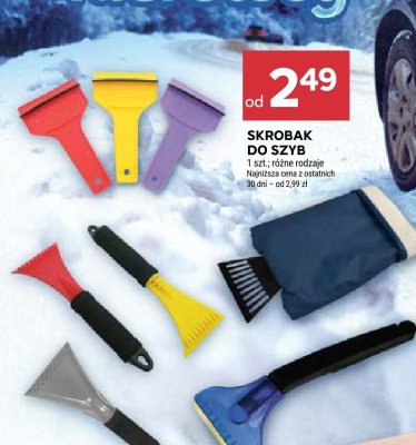 Skrobak do szyb promocja w Stokrotka